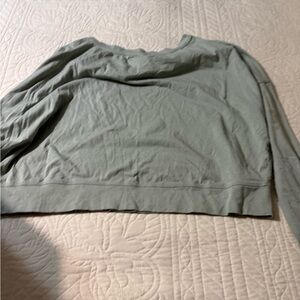 Mono B Sage Long Sleeve Top